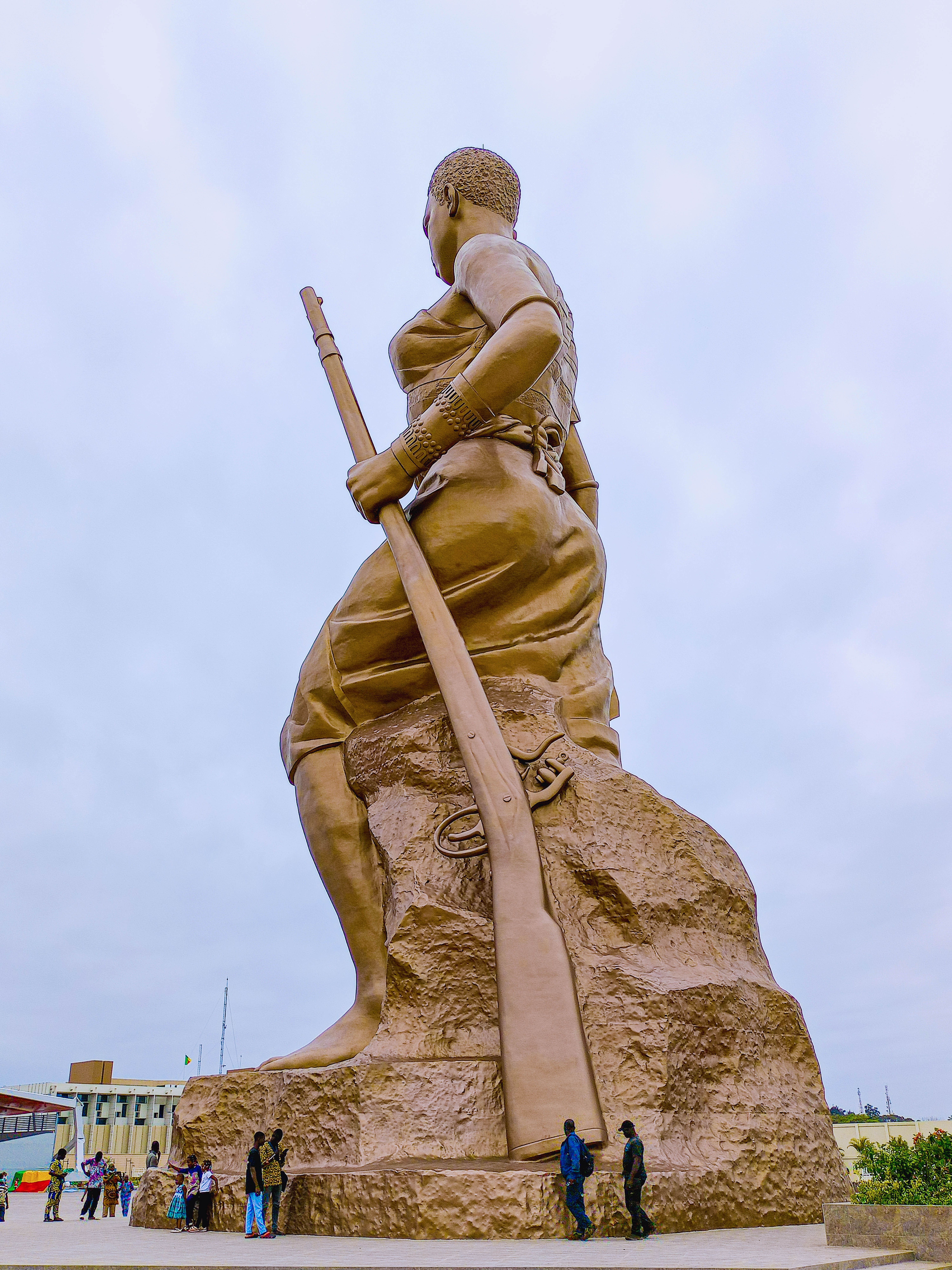 Benin's 30m-tall "Amazon" statue honours the women warriors of Dahomey |  BellaNaija