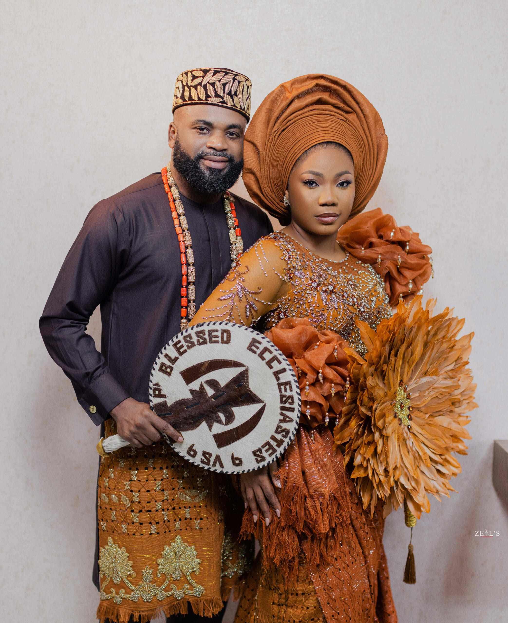 Mercy Chinwo & Pastor Blessed's Traditional Wedding Was All Shades of  Beautiful, See Photos
