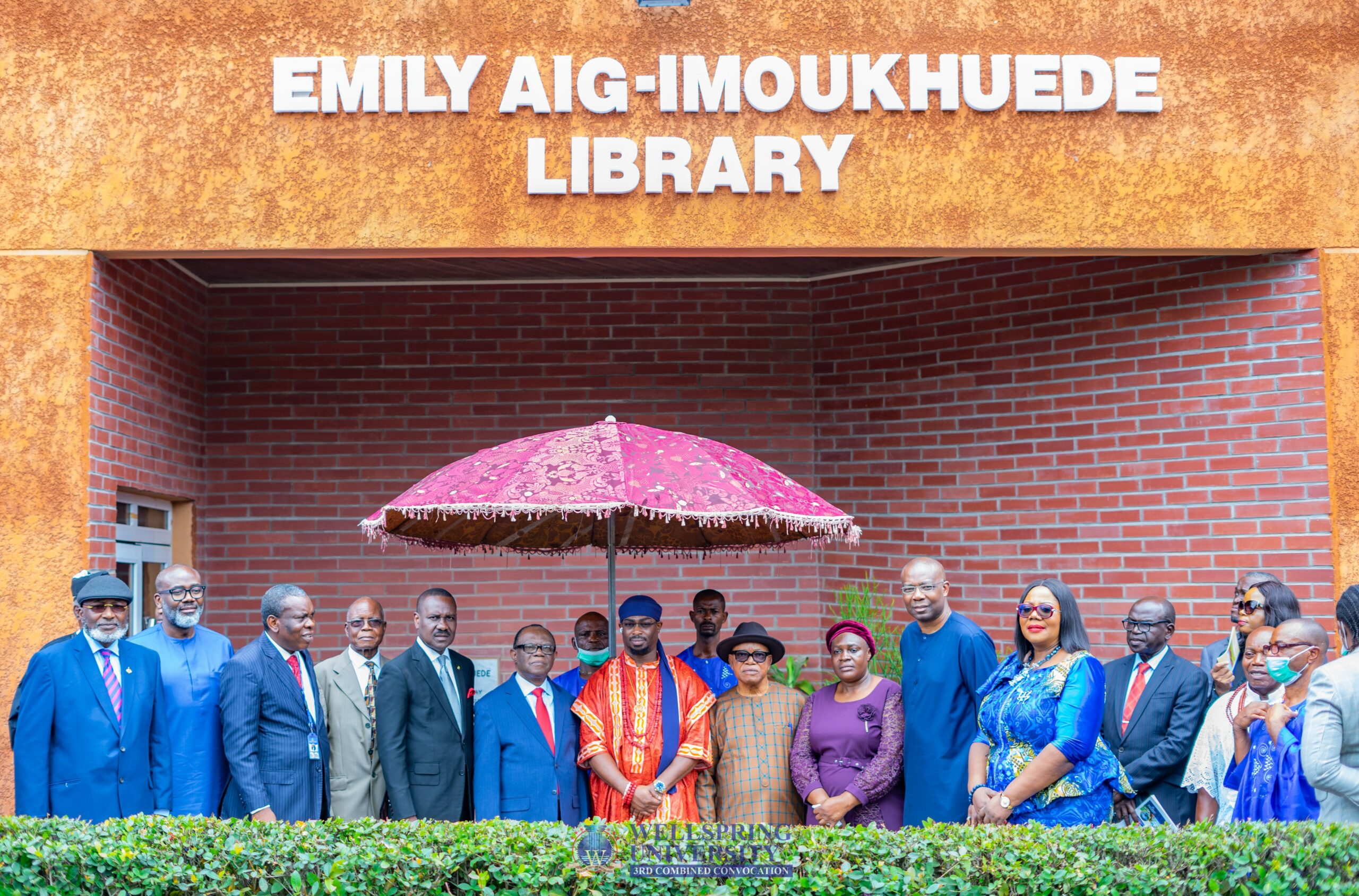 Wellspring University names its New Library after Emily Aig-Imoukhuede |  BellaNaija