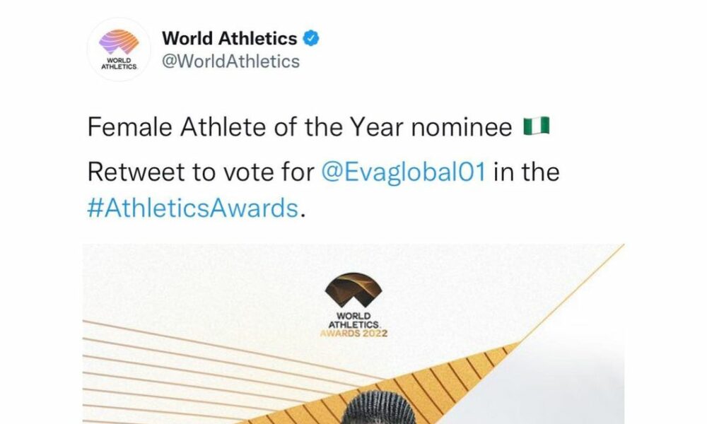 Tobi Amusan Nominated For The World Athlete Of The Year Of Award By ...