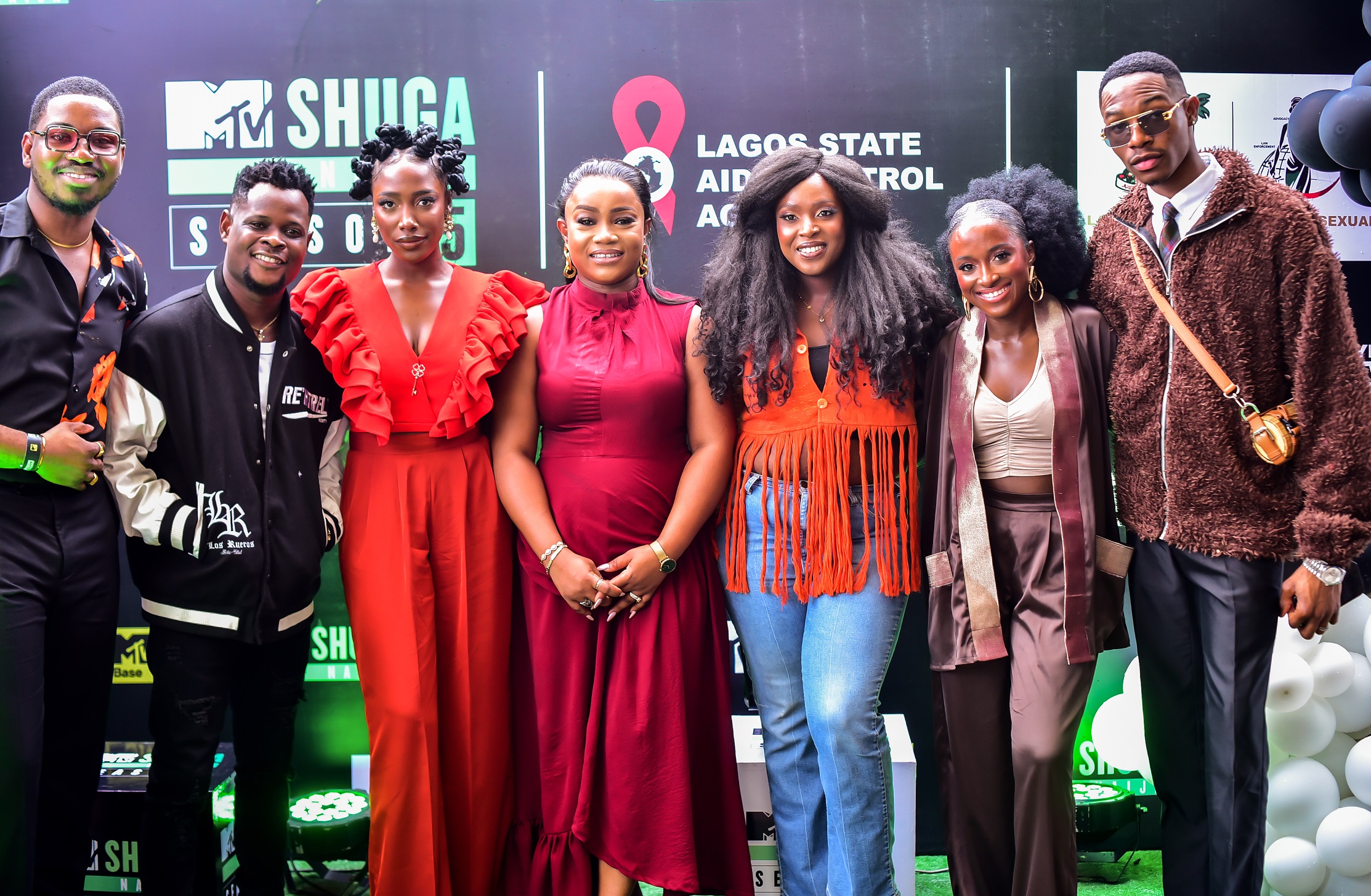 Kanaga Jnr, Tsatsii, Gbubemi Ejeye, Genoveva Umeh Spotted at the Premiere  of "MTV Shuga Naija" Season 5 | See Photos | BellaNaija