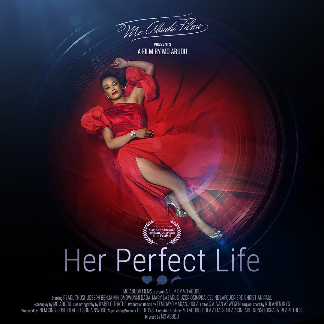 Check Out the Official Poster for Mo Abudu's Short Film "Her Perfect Life"  | BellaNaija