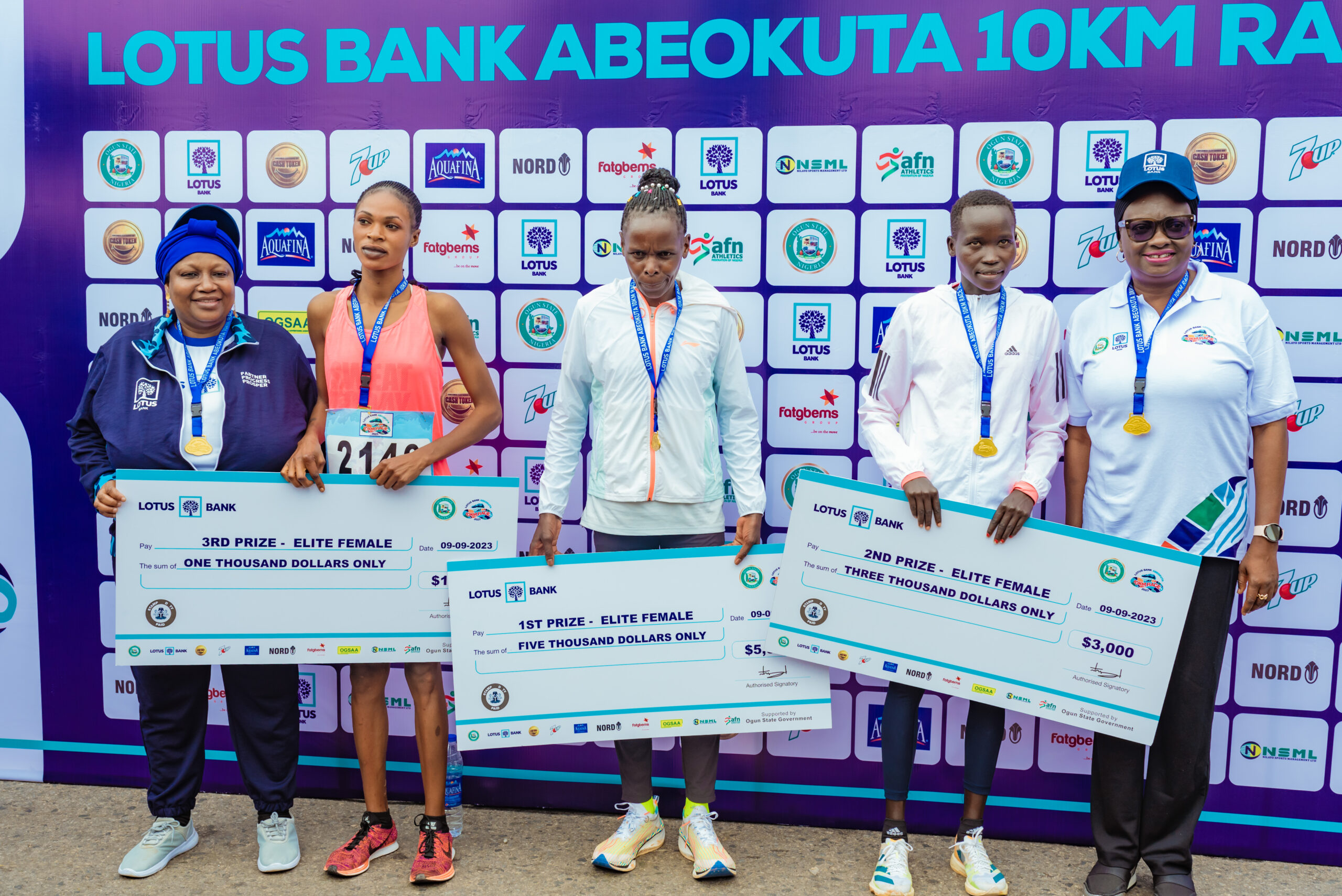 Lotus Bank 10km Race Leaves Lasting Impression on Abeokuta | BellaNaija