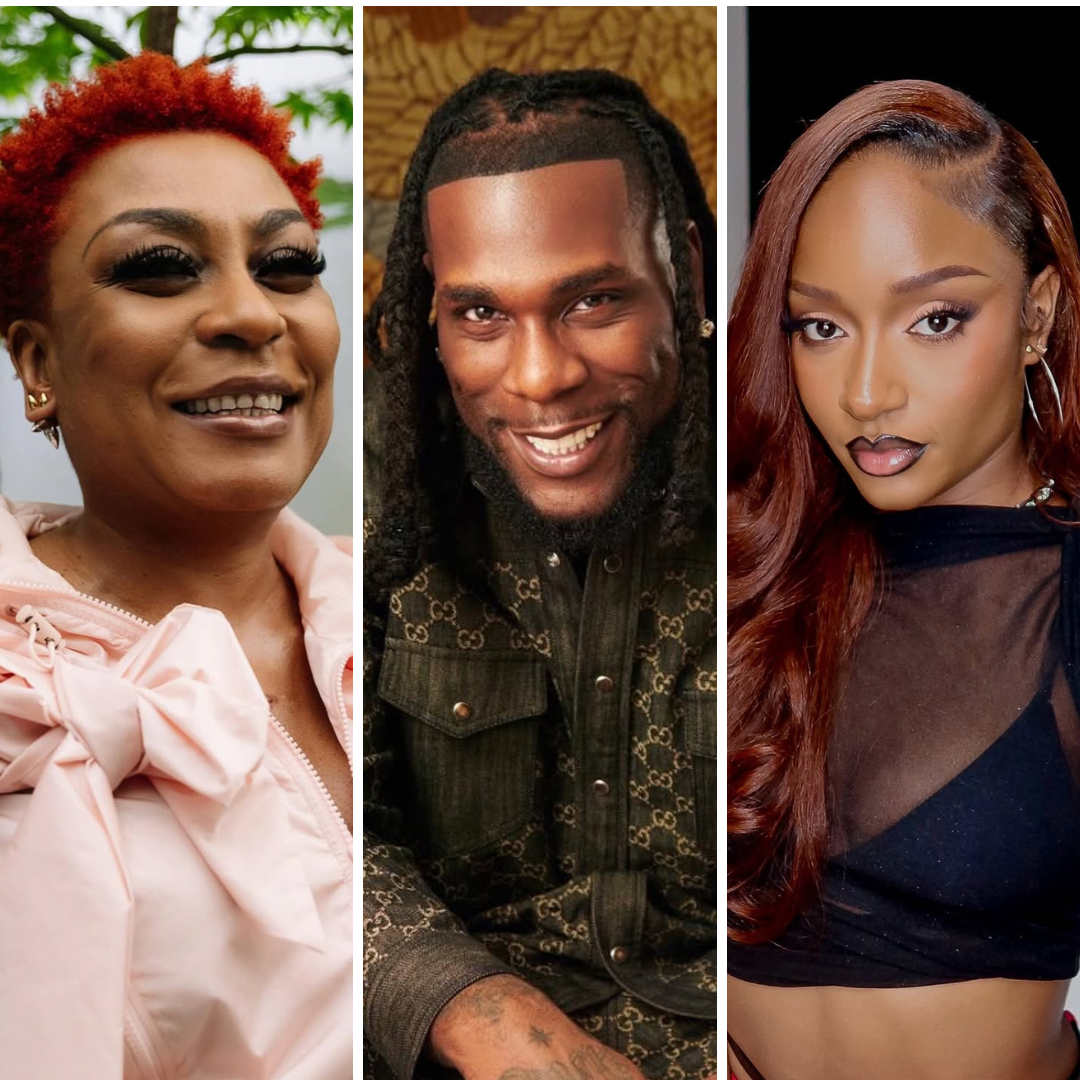 Bose Ogulu, Burna Boy &amp; Ayra Starr Nominated for the 2025 Music Week Awards